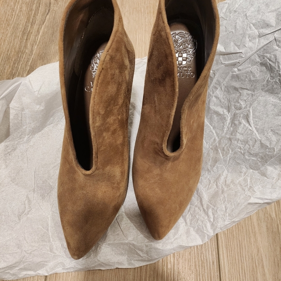 Vince Camuto Shoes - Brown Suede Women's Ankle Boots 36.5